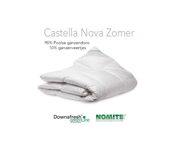 Castella - Nova Zomer Dekbed 100% pools ganzendons 