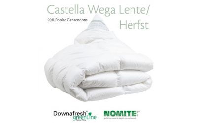 Dekbed Castella Wega lente / herfst 90% witte ganzendons 